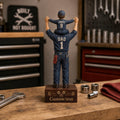 Personalized Mechanic Dad Statue, Custom Mechanic Dad Gift From Son, Father's Day Auto Repair Keepsake, Handyman Dad Figurine Decor