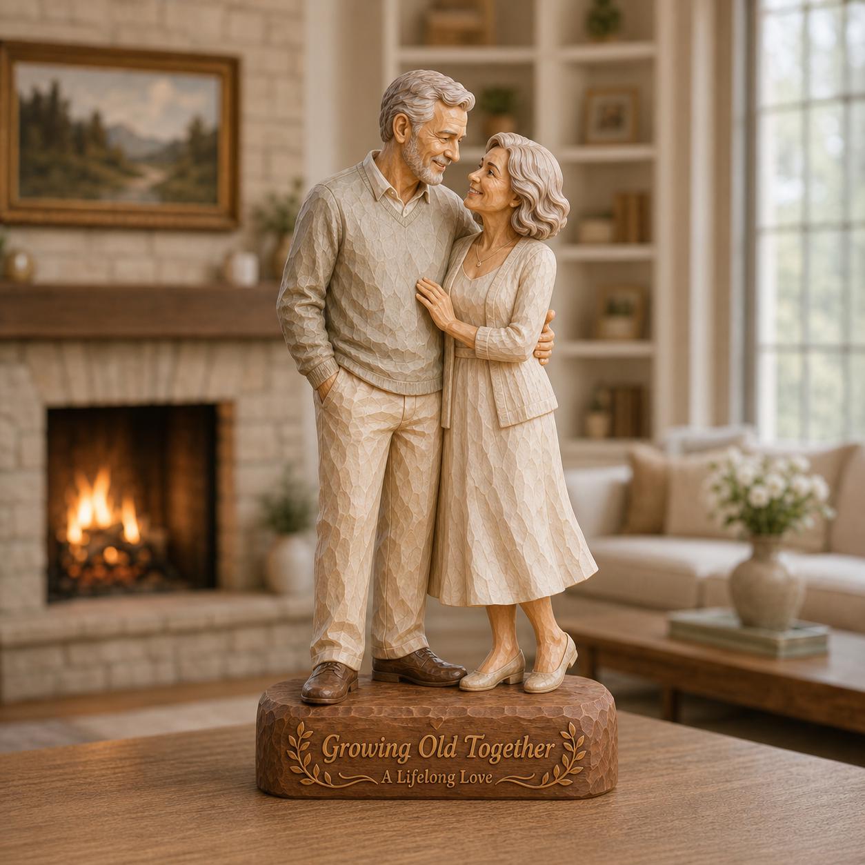 Personalized Vow Renewal Wooden Block, Custom Couple Keepsake, Anniversary Decor